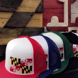 Maryland Flag Trucker Hat